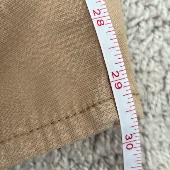 Tory Burch Twill Patched Carpenter Utility Pants | Khaki Tan | 29 - Picture 9 of 9